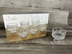 Dublin Shannon 6 Piece Crystal Taster Set By Godinger