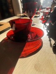 74 Vintage Duncan Miller Ruby Red/Anchor Hocking Royal Ruby Drinkware 65 Pieces