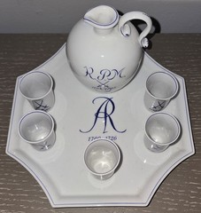 Meissen Porcelain Sake Liquor Set