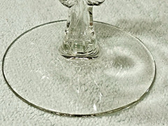 Set of 8 ) Vtg Libbey Holly Berry Gold Rim Christmas Goblet Bow Tie Stem Glasses