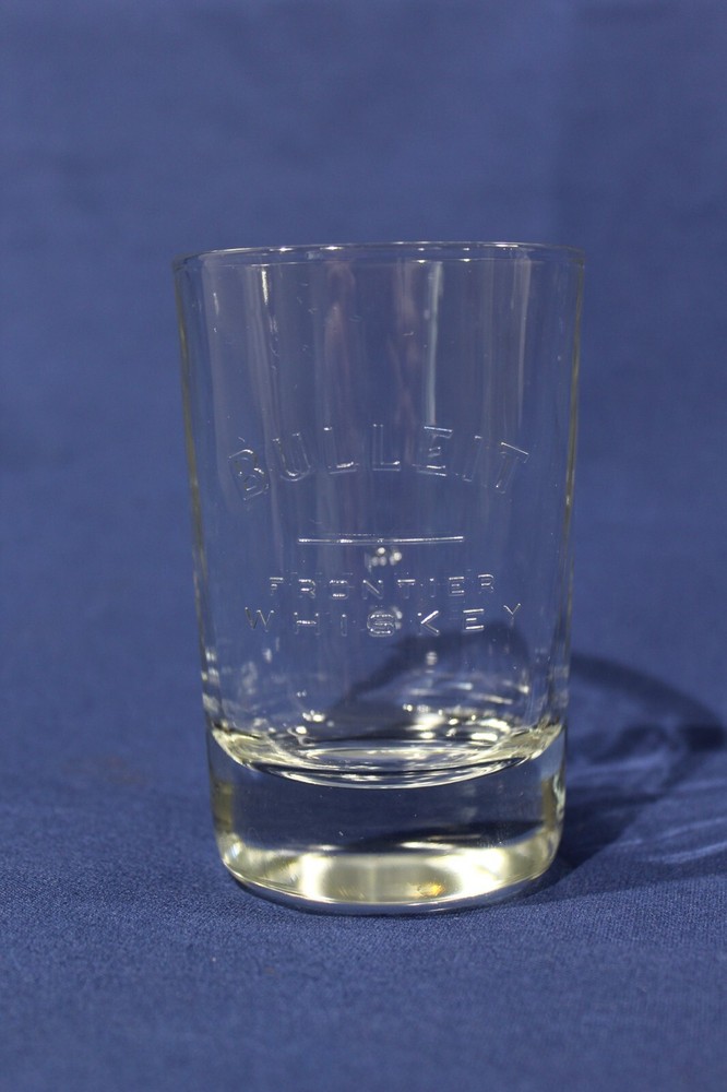 Bulleit Frontier Whiskey Glass – Oval Shape – 2cl and 4cl markings – Italy