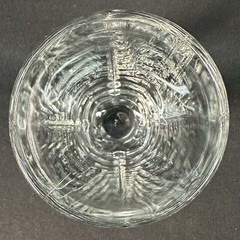 Libbey Glass Company 6 3/4″ ‘Squire’ Heavy Clear Glass Cooler, Vintage