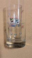 1 International Japan Heartland 12oz Glass Drinking Tumblers 5.5” Tea