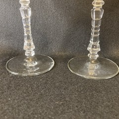 ROCK SHARPE CRYSTAL Liquor Cocktail Champagne Glasses 5-3/4” 4oz set of 2