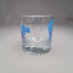 Vintage BPOE Elks 75th Anniversary Woodland 1299 Clear Rocks Glass 1988 Barware