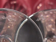 «HEART LOVE BOWS» TOASTING FLUTE CHOICE MILLENNIUM COLLECTION 2000 BY: WATERFORD