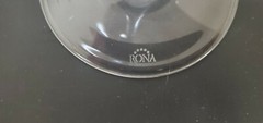 VINTAGE RONA TALL CRYSTAL RED WINE GLASS 10 3/4″Tall. Set of 2.