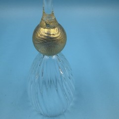 One Union Street Gold Ball Stem Wine Glasses 9.5” Signed Vintage 24k Gold Wine