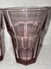 Libbey DuraTuff Gibraltar Pink Flat Iced Tea 14oz 5in Set Of 2 Tumblers