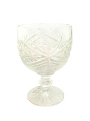 Nice Antique Rare Cut Crystal Wine Drinking Glass Decorative. G16-281