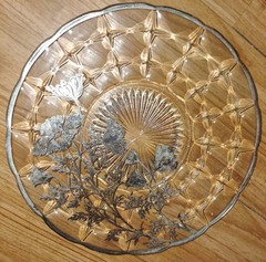 VTG MCM Dorothy Thorpe High Ball Glasses R Silver Band, 3 Dinner Plates & More!!