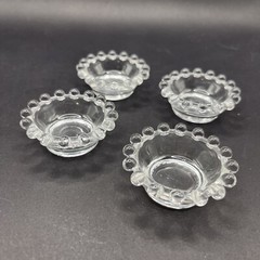 Imperial Glass CANDLEWICK Salt Dips Set Of 4