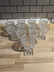 Vtg Imperial Glass Ohio Cape Cod Clear Champagne Juice Sherbet Glass 4.75”H