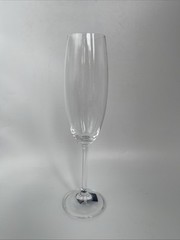 NWT Mikasa Julie Champagne Flute Glass Crystal Mint
