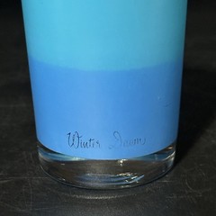 Bartlett-Collins Four Seasons Ombré 5” Glass Tumblers Vintage Set Of 4*
