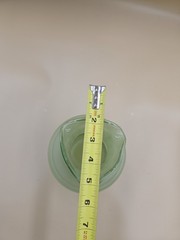 Vintage 1930s Frigidaire Uranium Glass Green Iced Tea Server Pitcher Vaseline