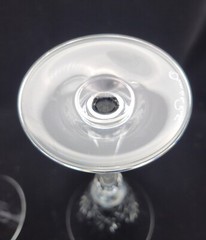 Crystal Oscar de la Renta Champagne Flutes Wine Glasses WALDORF 8 5/8″ SET of 4