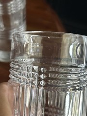 2 Ralph Lauren Glen Plaid Highball 12oz Glasses