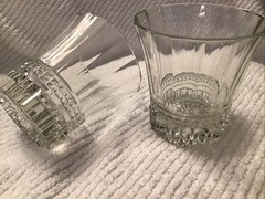 Cristal d’Arques-Durand Lead Crystal Victoria Pattern 4″ Glass Tumbler Barware