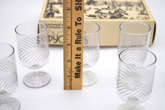 Vintage Soviet Era Russian Shot/Sherry Glasses -70ML. 2.5Oz. IOP