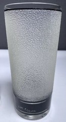 Set Of 3 Vintage Culver Ltd Highball glasses Frosted Black Bottom Logo