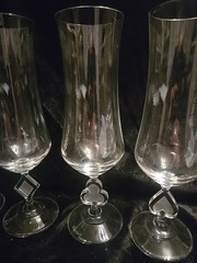 Spiegelau Crystal SPI34 Playing Card Suit 9″ Beer Glassses