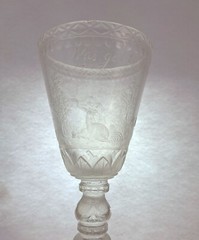 Zechlinerhütte Glass Goblet ca. 1760 XL
