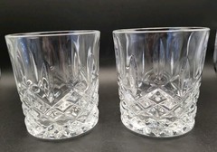 Waterford Crystal Marquis Markham Low Ball Set Of 2 Glasses