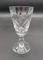 2 STUART England Crystal Glengarry Cambridge 4 1/8″ Sherry Glasses Stemware