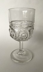 EAPG Halley’s Haley’s Comet 5 7/8”h Wine / Water Goblet