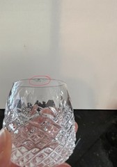 Waterford Crystal Sullivan Vodka Shooters set/2 SEE DESCRIPTION FOR CONDITION