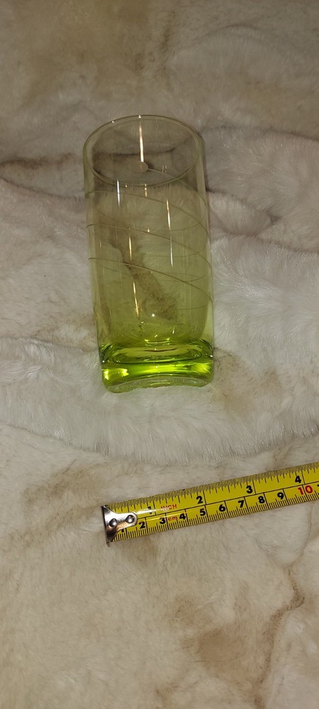 LENOX Crystal Tuscany Seasons Etched Highball Tumbler Drinking Glass ONE ONLY