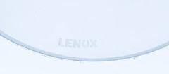 Lenox VINTAGE JEWEL PLATINUM Crystal Clear Raised Dots 8 OZ Wine Glass NEW
