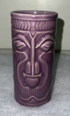 VTG Accoutrements 2001 Tiki Mai Tai Tumblers Set of 4 Multicolor 5.5″H