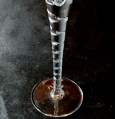 GODINGER SPIRAL CHAMPAGNE TOASTING FLUTES, Cut Lead Crystal, 12″, 2PCS
