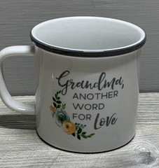 Collins Grandma Mug Another Word for Love Floral Ceramic Cup Dishwasher Safe