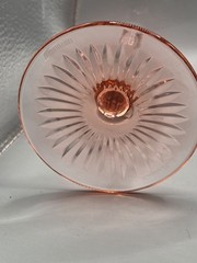 Monique Lhuillier «Blush» Champagne Coupe ULTRA RARE Waterford Crystal Pink Pair
