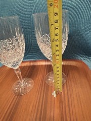 Lenox Crystal Centurion Ice Tea Glass 7 1/2” Very Heavy & Sparkly – 2
