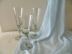 RARE Collectable Swaziland NGWENYA Wine Glasses With Elephant Stems South Africa