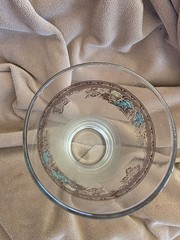 2 Vintage MCM Grapes and Leaf Highball Glass