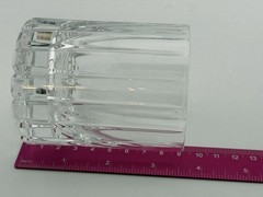 Williams Sonoma Dorset Crystal Single Old Fashioned Glass Lowball Replacement 1