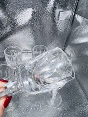 Set of 8 Waterford Crystal Kildare Cordial Glasses 4 Inches See Pictures