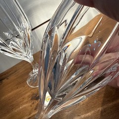 2 Mikasa Berkeley Crystal Iced Tea Water Glasses 7 1/4”