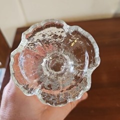 Vintage Indiana Glass Ponderosa Pine Cone Tree Footed Goblet 6″