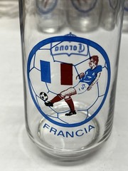 RARE Vtg. 12 pc. 12 oz. Corona Soccer Fútbol Glasses Different Countries