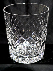 Fostoria Alta Double Old Fashioned Glass 4″ Lattice Pattern 2863