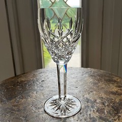 Waterford Crystal ARAGLIN Claret Claret Wine Glass Earlier Gothic Mark Imperfect