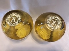 ARDBEG Set Of 2 Glasses Scotch Whiskey Glass Green 4″