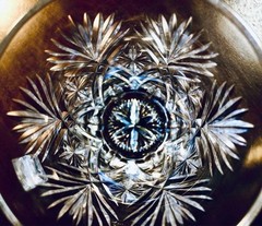 KAGAMI CRYSTAL Tumbler Kiriko Engraved on the glass 12.5×7.5cm/4.92×2.95″ N/A