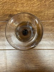 Trumpet Chocolate by AMBiENCE Crystal Wine Glass Discontinued 2007-2008